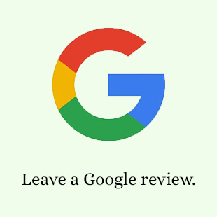 Leave a google review button